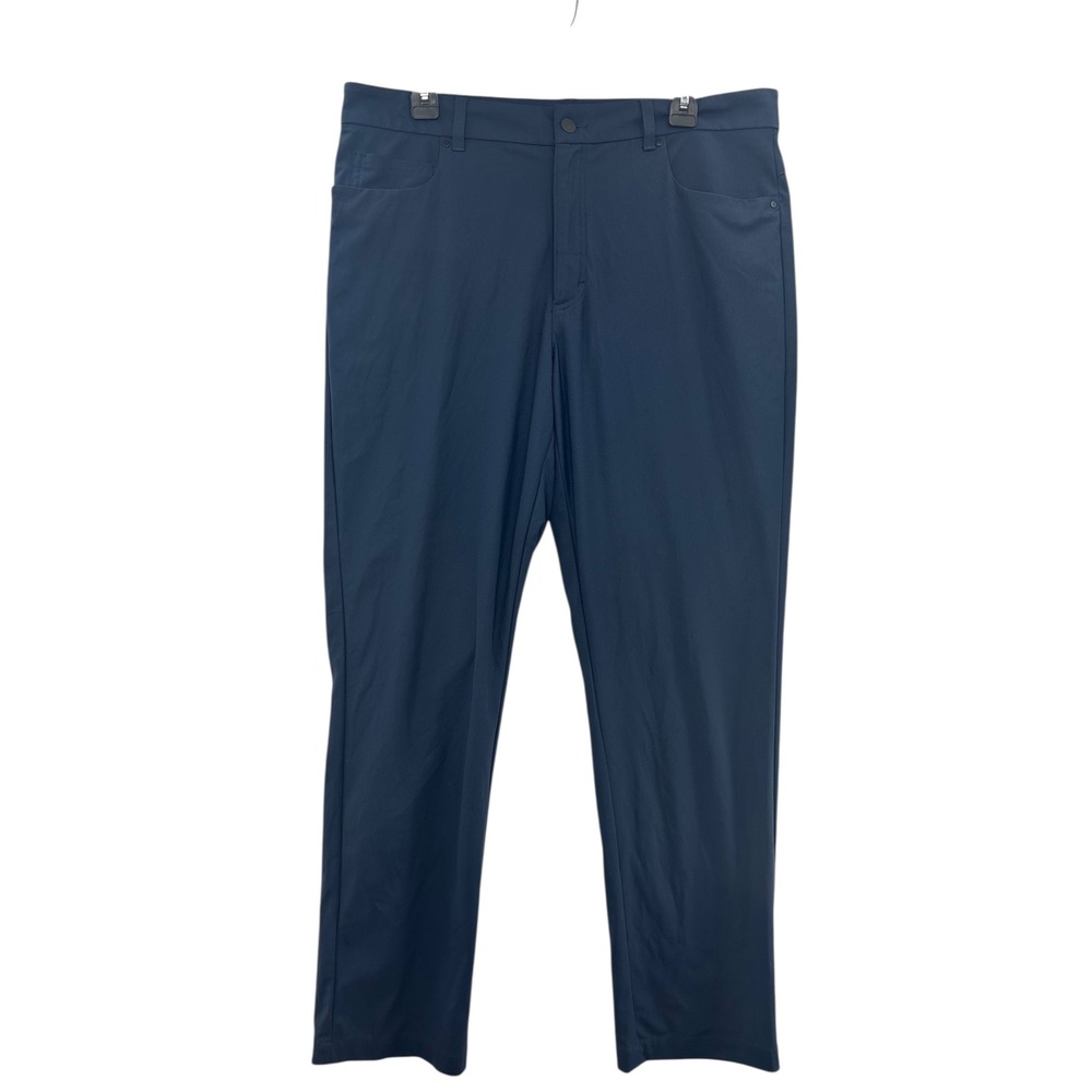 VRST Mens Navy Blue Performance Stretch‎ Golf Pants Size 36x32